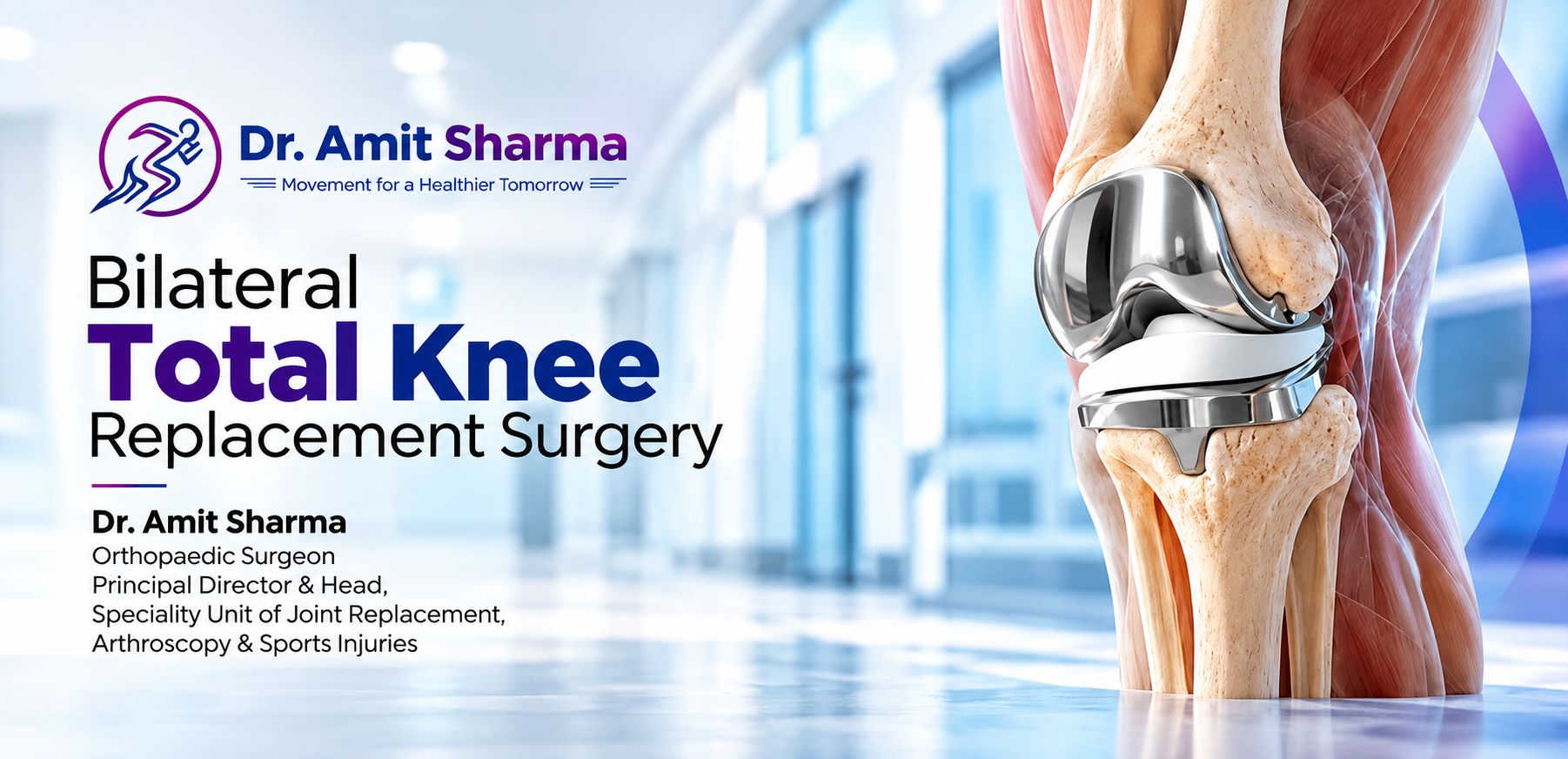 Bilateral Total Knee Replacement Surgery